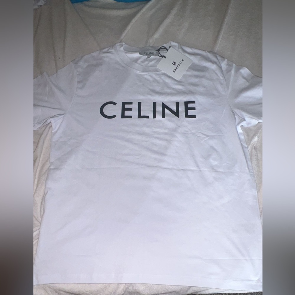 Mens Celine Graphic T Shirt size X Large Brand New With Tags From Farfetch